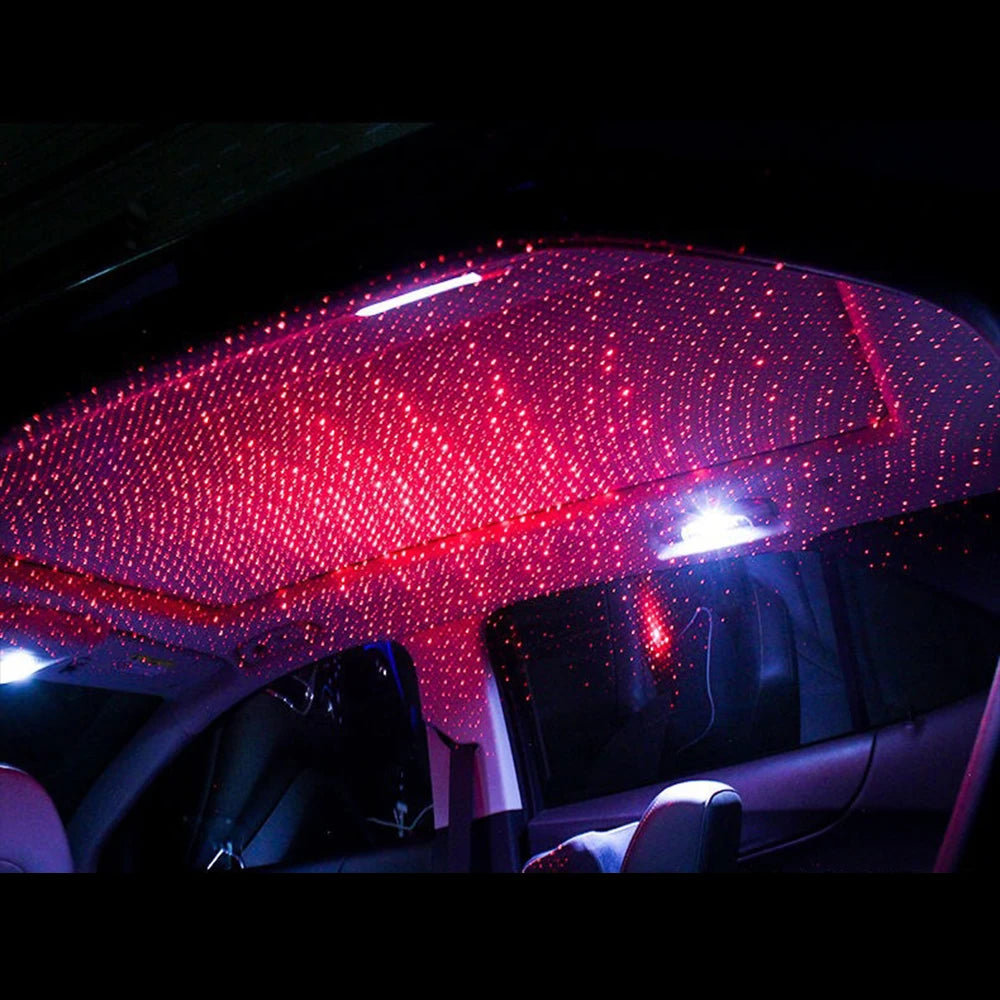 Rote Sternen himmel Decke für Auto USB-Licht LED-Streifen dekorative