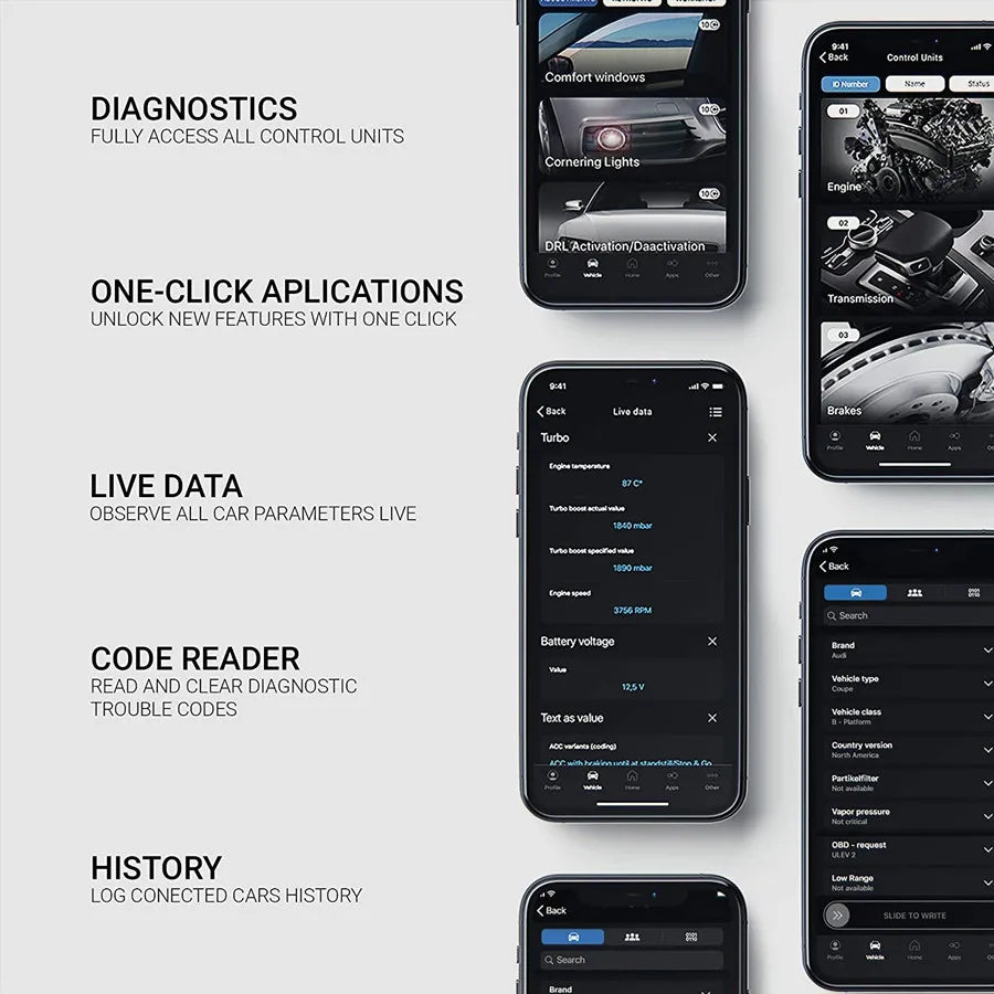OBDeleven OBD11 Nextgen Gerät – SwissGlanzGarage Ansicht 3
