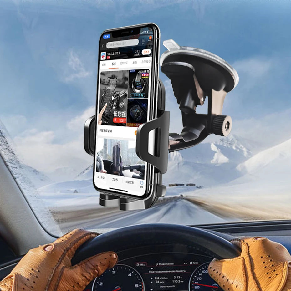Auto Telefon Halter Saug 360 Grad Rotation Windschutzscheibe Sucker Für Mobile Handy Universal in Auto Ständer Halter...