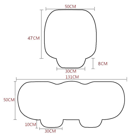 Soft-Auto-Sitzauflage Pluesch Hautfreundlich – SwissGlanzGarage Ansicht 6