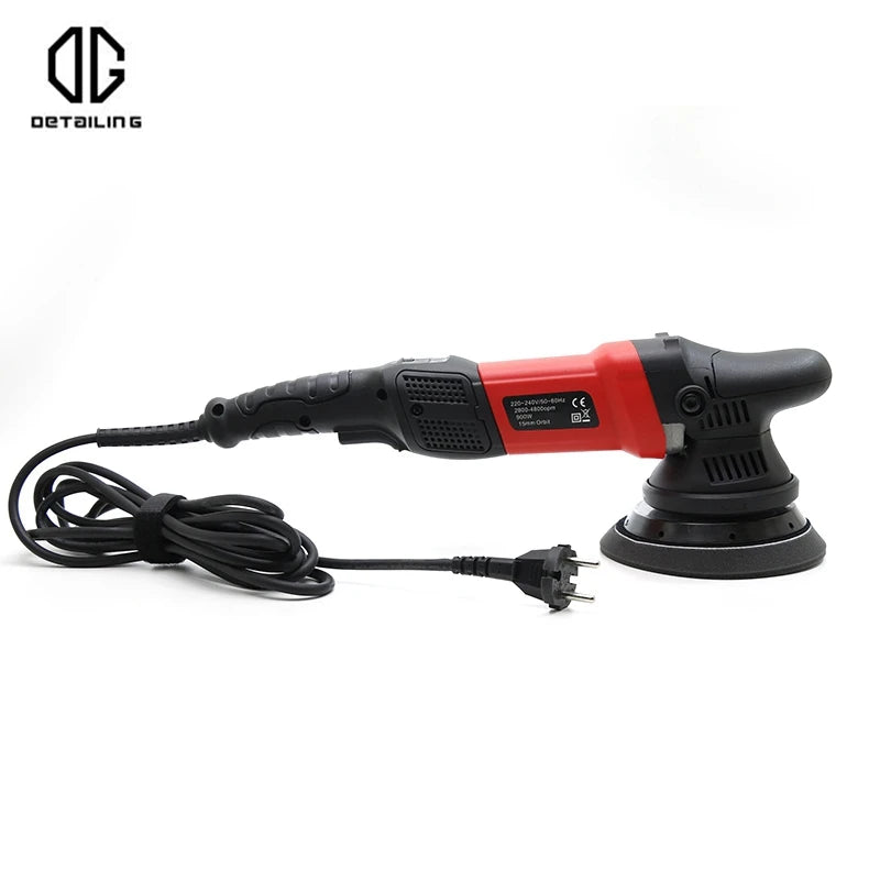 900 W 5 Zoll/6 Zoll Autopoliermaschinen Dual Action Poliermaschine Orbital 15 mm