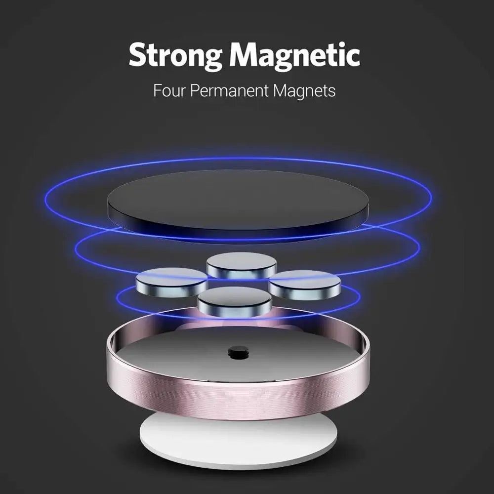 Magnetischer Autotelefonhalter, Armaturenbrett-Magnet, Handy-Ständer, Lenkradhalter, magnetischer Wandhalter für iPho...