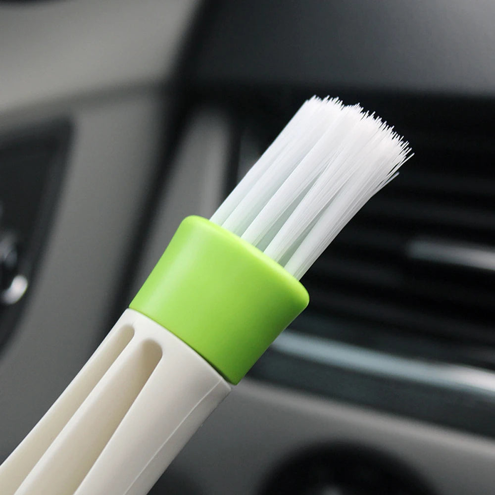 In1 Car Air-conditioner Outlet Dirt Duster Cleaner Brush Car Cleaning Brush Car Accessories