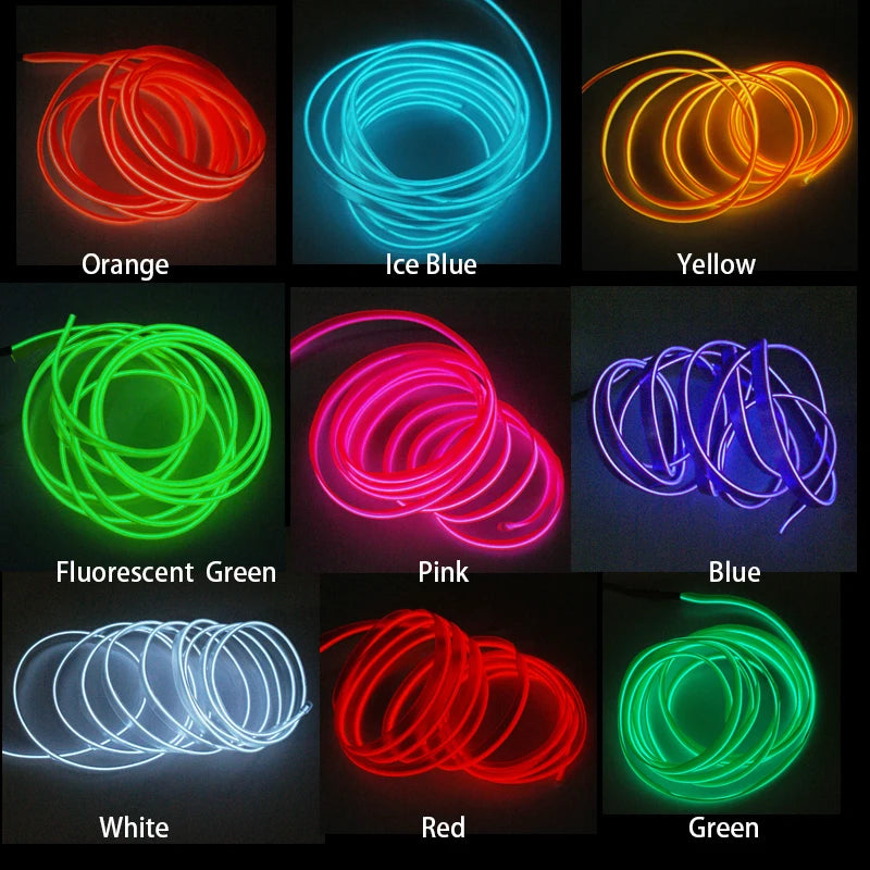 LED Innenraum Lampe 1M/2M/3M/5M – SwissGlanzGarage Ansicht 4