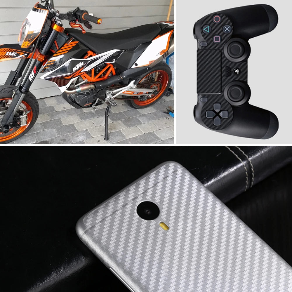 3D Carbon Fiber Vinyl Folie 50cmx200cm – SwissGlanzGarage Ansicht 6