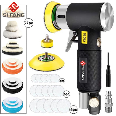 2 zoll/3 zoll Mini Orbital Air SanderPneumatische Polieren Schleifen Maschine Lu