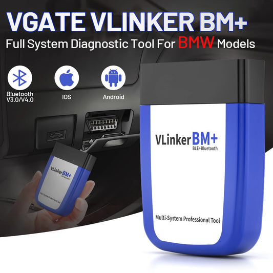 Vgate vLinker BM+ ELM327 OBD2 Scanner – SwissGlanzGarage Ansicht 2