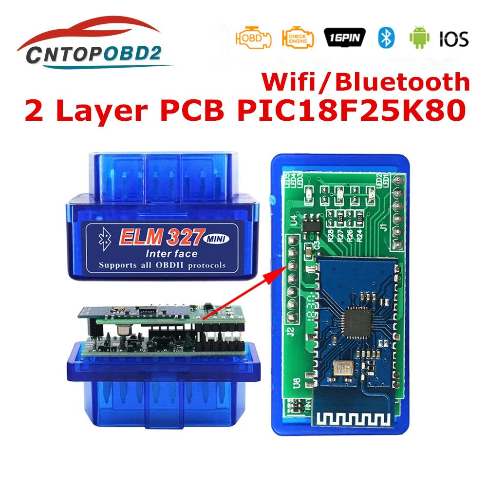 Super Mini ELM327 Bluetooth V1.5 OBD2 Adapter – SwissGlanzGarage Ansicht 2