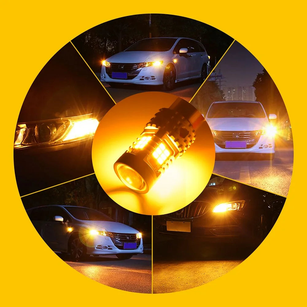 AUXITO BA15S P21W LED Blinker Amber – SwissGlanzGarage Ansicht 6
