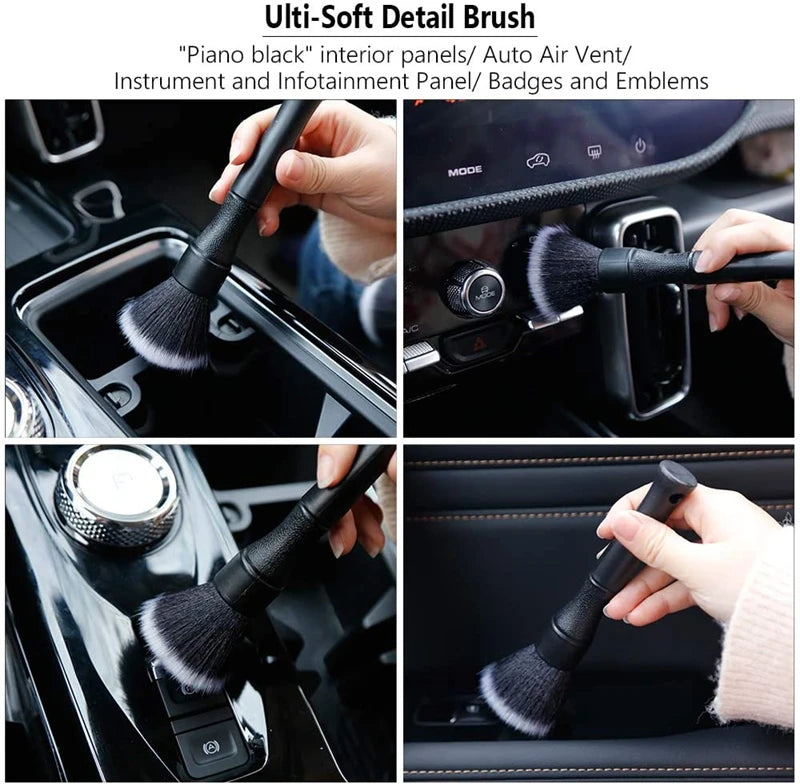 Auto-Innenraum Staub-Bürste – in Leder-Optik – SwissGlanzGarage Ansicht 6