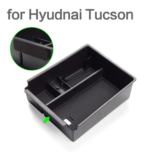 Für Hyundai Tucson NX4 2021 2022 Auto Zentrale Armlehne Lagerung Box