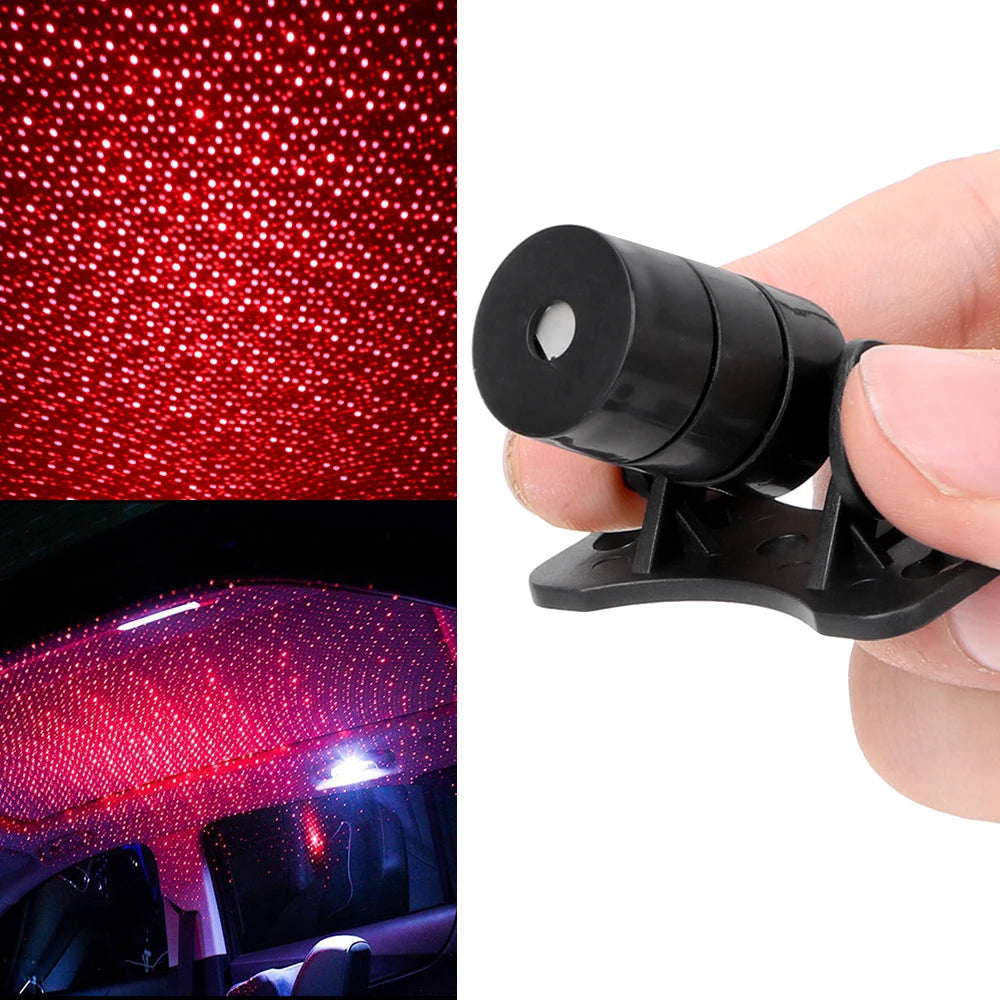 Rote Sternen himmel Decke für Auto USB-Licht LED-Streifen dekorative