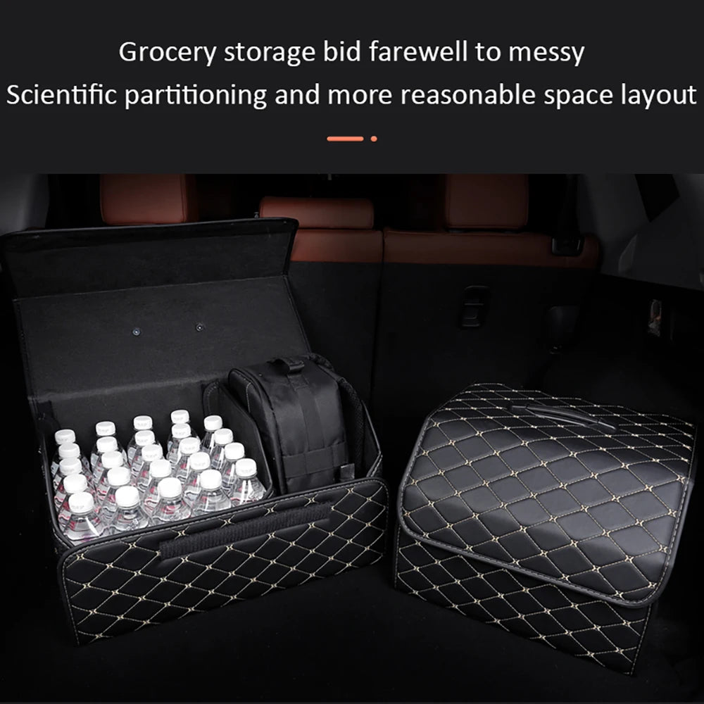 Auto Trunk Organizer Box Faltbare Auto Stamm Lagerung Organizer Große Kapazität Auto Multiuse Werkzeuge Lagerung Tasc...