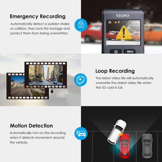 VIOFO A119 V3 2K Dashcam Quad HD