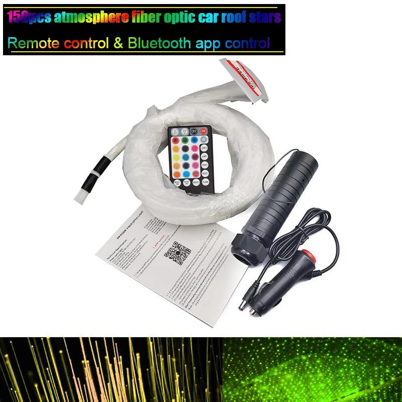 RGB-Farben, Auto-Innenatmosphäre, Lichtdach, Stern-Set…
