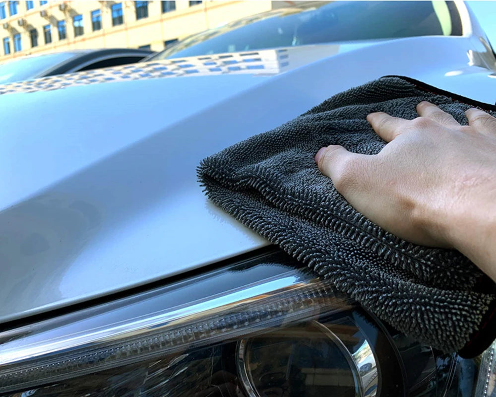 Mikrofaser Twist Autowaschtuch Professionelle Autoreinigung Trockentuch Handtücher für Autos Waschen Polieren Wachsen...