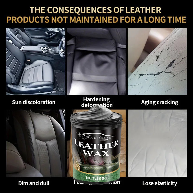 Universelle Lederpolitur-Creme – Autositz-Conditioner und Restaurator