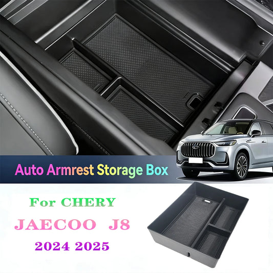Für Chery Jaecoo J8 2024 2025 Auto-Armlehnen-Aufbewahrungsbox