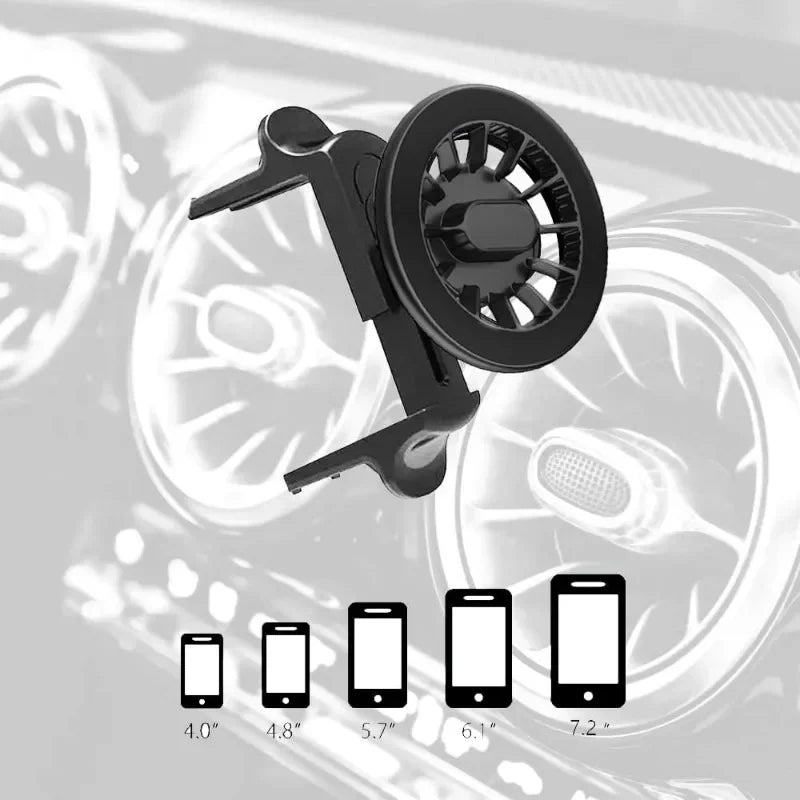 Runder Lüftung Handyhalter Mercedes – SwissGlanzGarage Ansicht 5