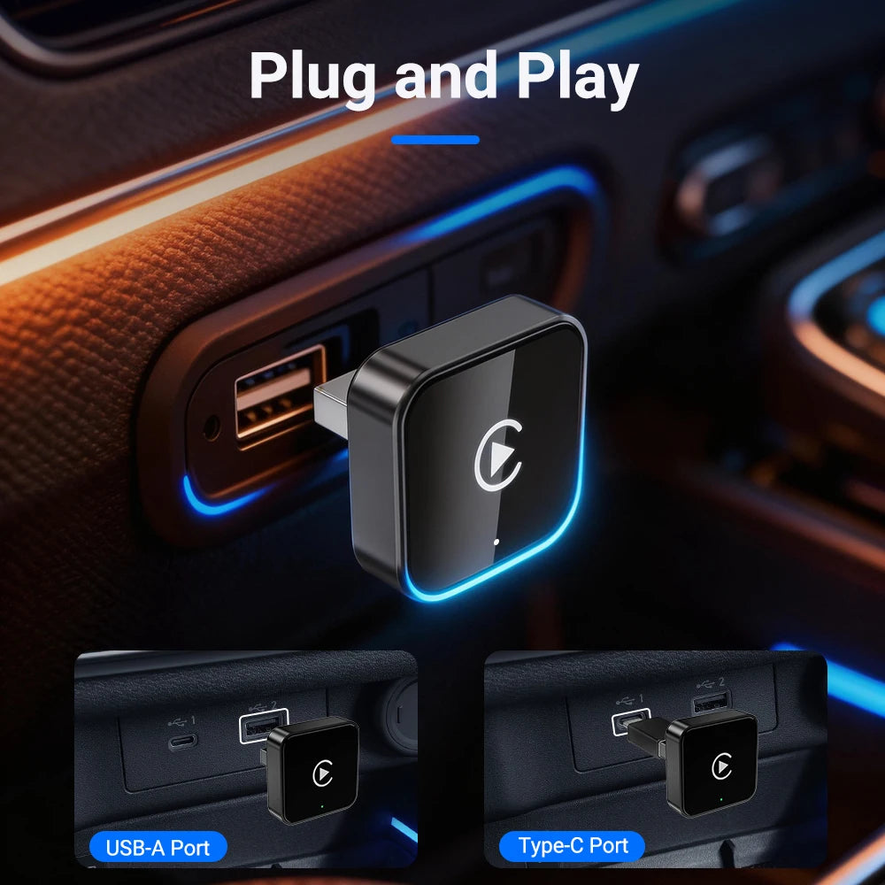 XUDA Kabellos Android Auto Adapter Mini – SwissGlanzGarage Ansicht 4