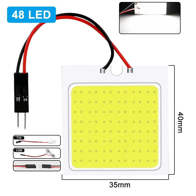 LED Mini USB Touch Auto Innenraumlampe 31 mm – SwissGlanzGarage Ansicht 4