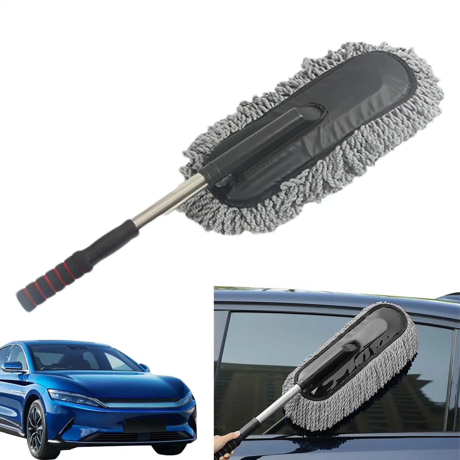 Mikrofaser-Auto-Staubwedel-Reinigungs- und Auto-Armaturenbrett-Bürstenzubehör fü