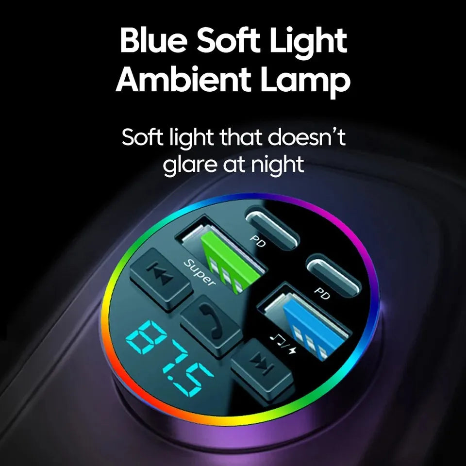 KEBIDUMEI 66W Bluetooth 5.0 FM Transmitter – SwissGlanzGarage Ansicht 4