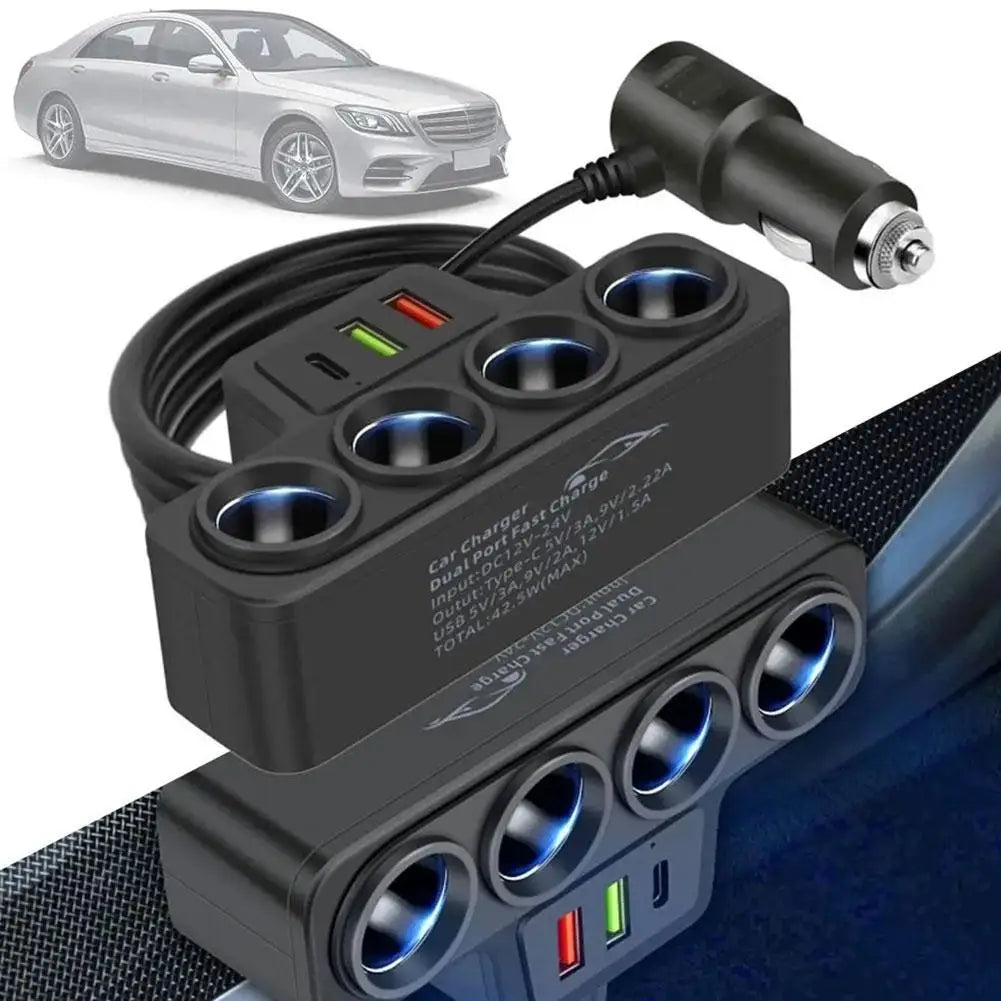 12V/24V Auto Zigarettenanzünder Adapter – SwissGlanzGarage Ansicht 4