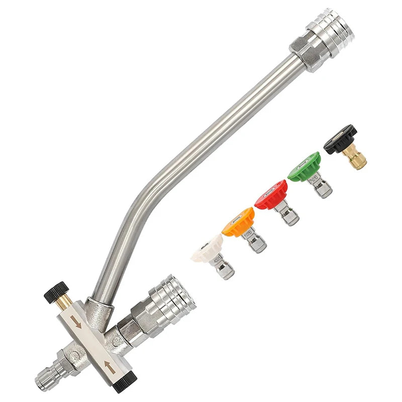 1000 ml Hochdruck Schaum Spritzpistole Schnee Schaum Lanze Schaum Generator Düse Druck Auto Waschmaschine Hochdruck W...