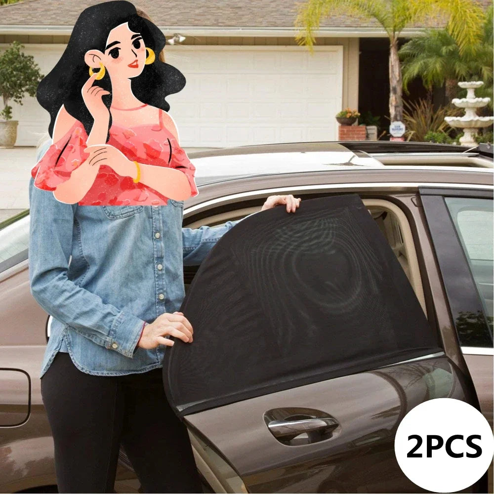 Universal Auto Styling Zubehör Sonne Seite Fenster Schatten Vorhang Hecksch