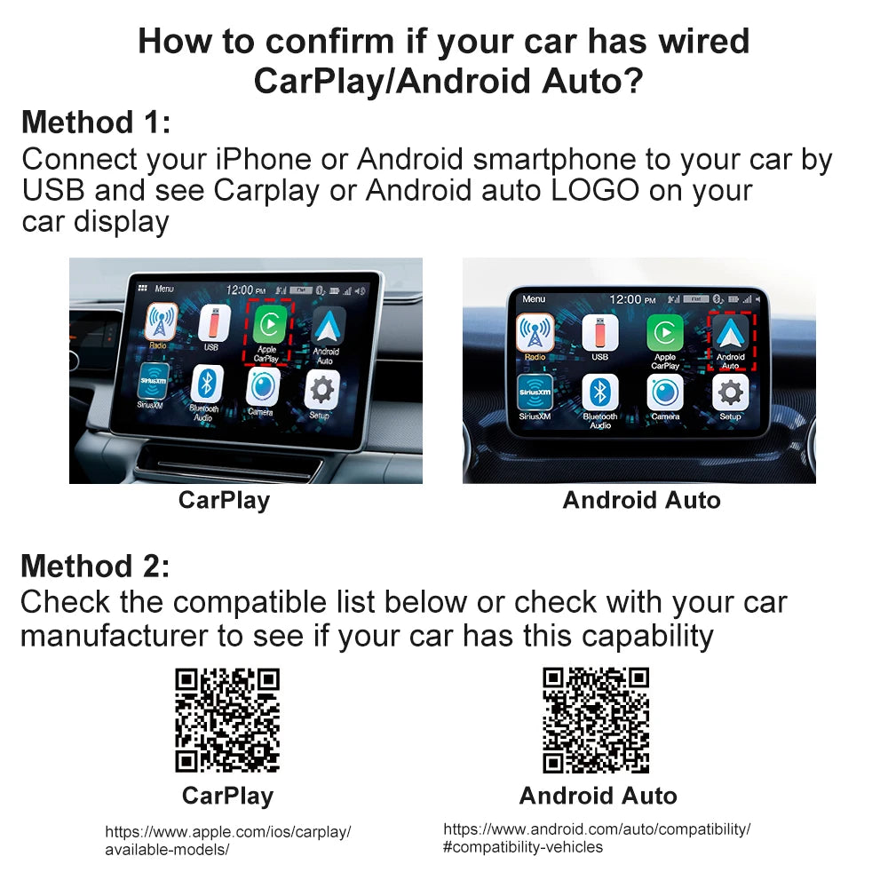 Kabellos CarPlay Adapter 2-in-1 Dongle – SwissGlanzGarage Ansicht 2