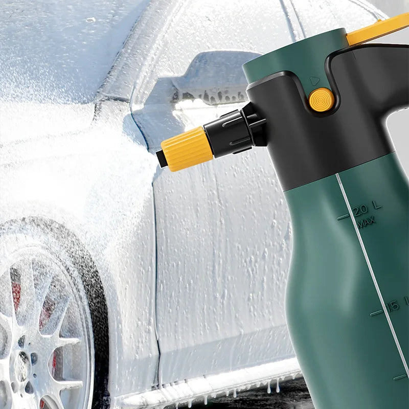 2L Elektrische Schaum-Sprühflasche – SwissGlanzGarage Ansicht 4