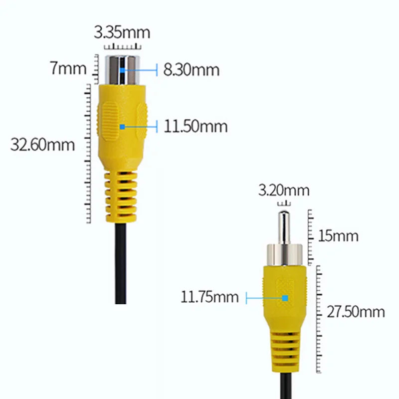 QXNY Auto RCA Video Kabel 6-20m für Kamera – SwissGlanzGarage Ansicht 6