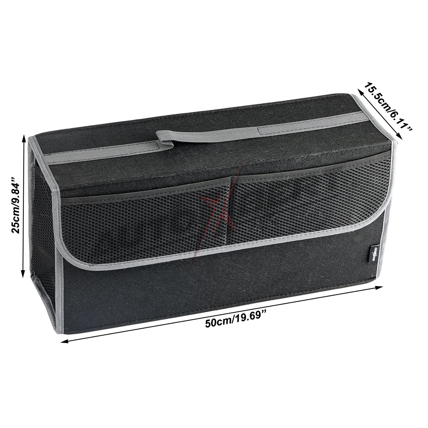 Universal Car Trunk Organizer Auto Boot Organizer Aufbewahrung sbox Tasche tragbare Filz ordentlich rutsch feste Werk...