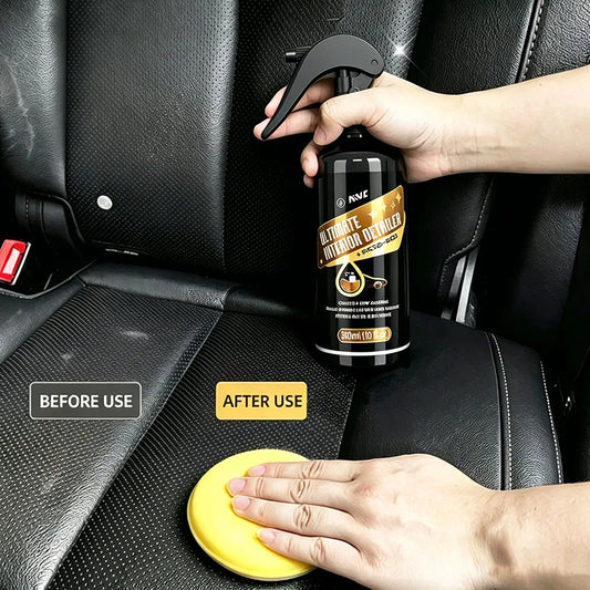 Auto-Lederpflege & Kunststoff-Auffrischer Set