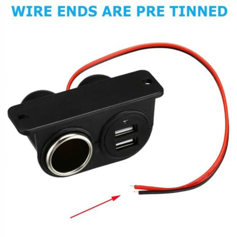 Auto Zigarettenanzünder Splitter 3.1A Dual USB – SwissGlanzGarage Ansicht 5