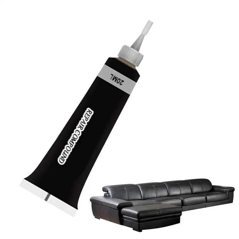 Schwarz/Weiß 20 ml Leder-Finish Auto-Leder-Reparaturgel Autositz