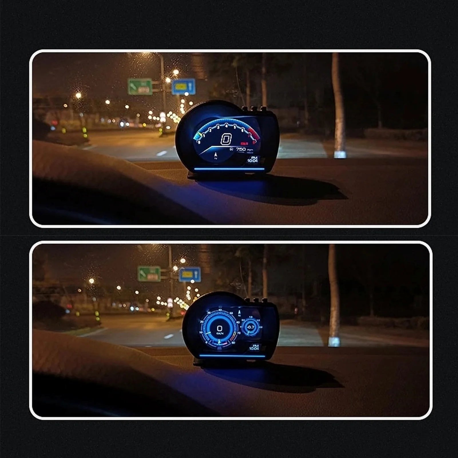 Digitales OBD2 HUD Geschwindigkeitsmesser – SwissGlanzGarage Ansicht 4