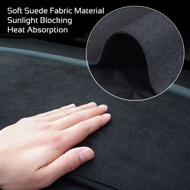Armaturenbrett Anti-UV Mat Abdeckung Tesla Model 3 Y – SwissGlanzGarage Ansicht 5