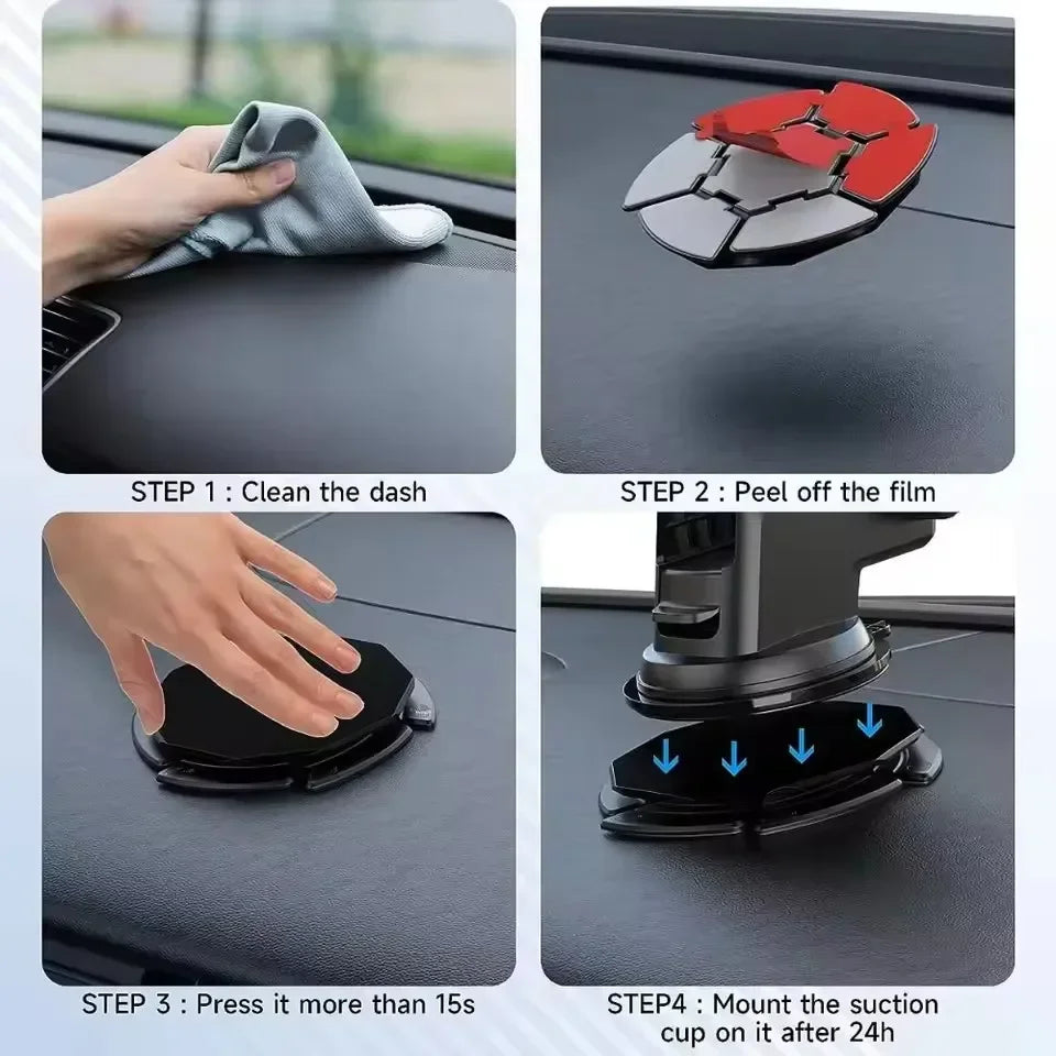 Auto Dashboard Saugnapf Handy Halterung Basis Universal Saugnapf Telefon Halter Pad Disk für Auto Dashboard Windschut...