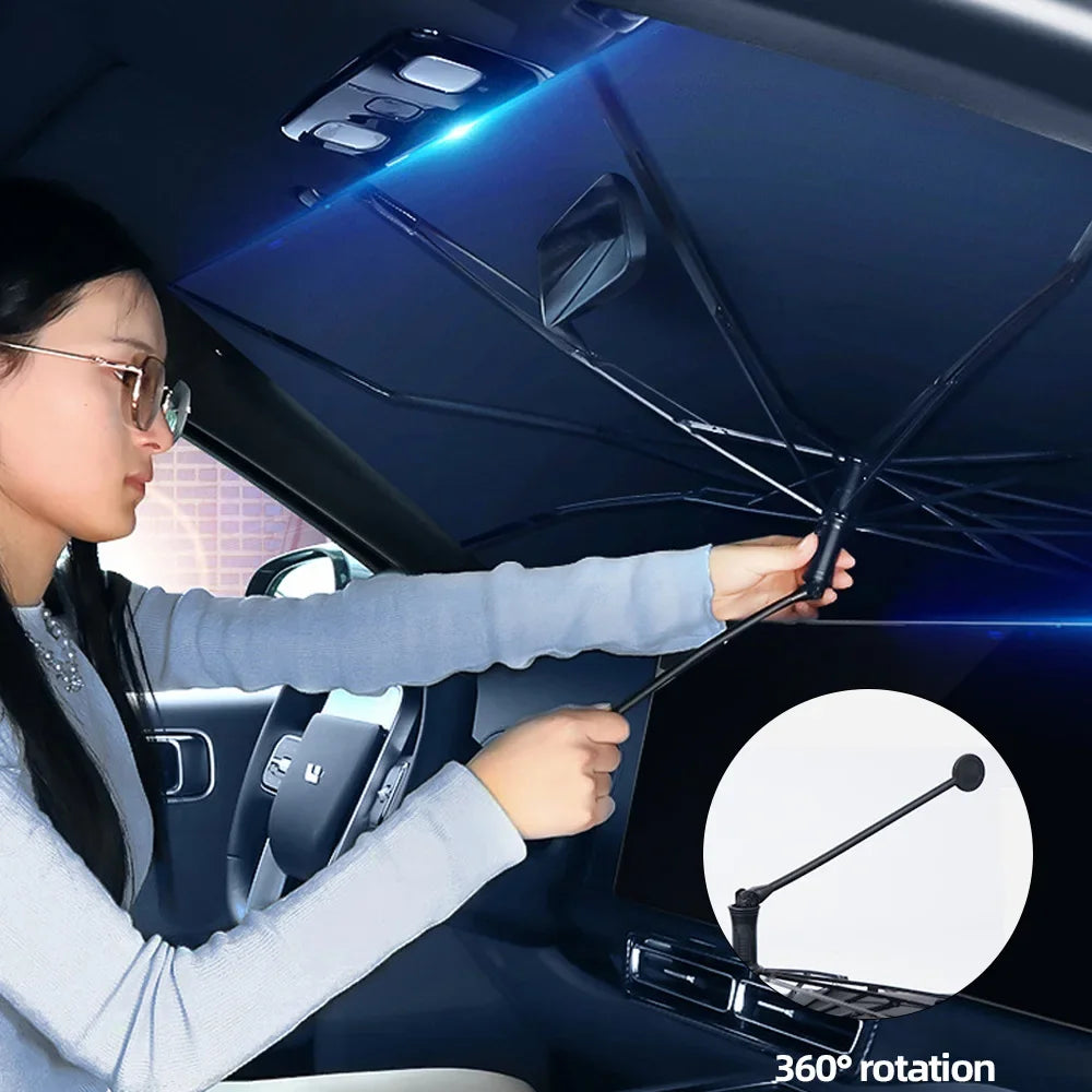 Auto-Sonnenschutz Windschutzscheibe UV-Schutz – SwissGlanzGarage Ansicht 2
