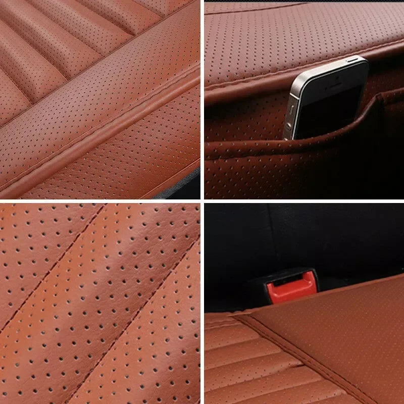 Auto-Sitzbezuege Set universal Passform Reifen-Design – SwissGlanzGarage Ansicht 4