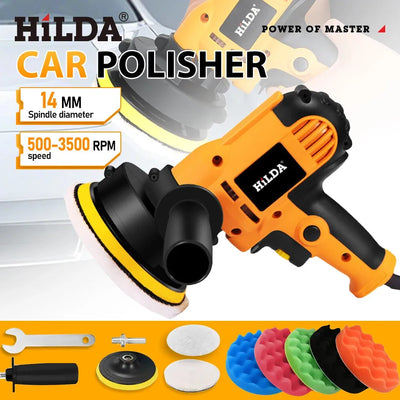 HILDA Auto Polierer Maschine Auto Polieren Maschine Einstellbare