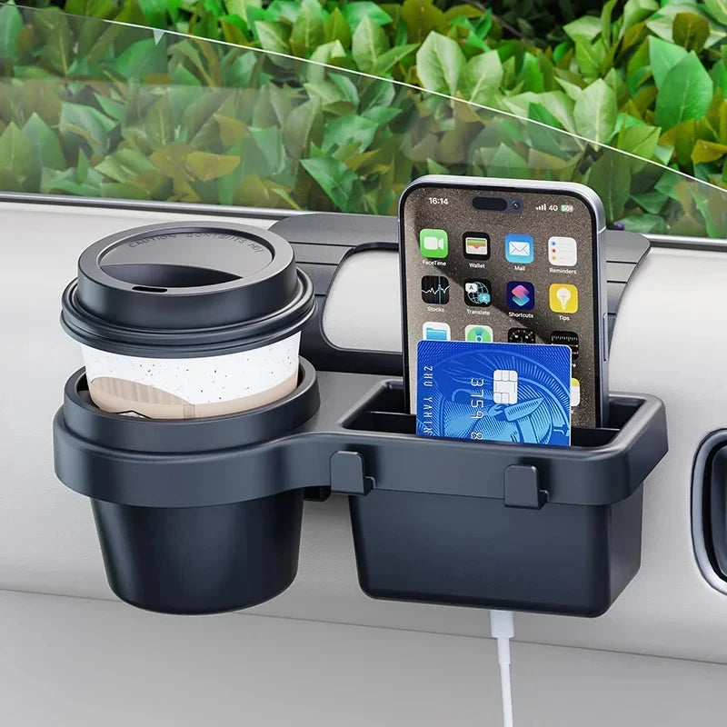 Auto-Fenster-Organizer mit Becherhalter – SwissGlanzGarage Ansicht 2