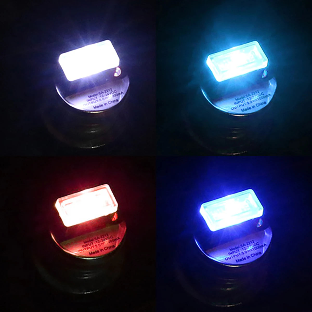 Auto USB LED Atmosphäre Licht Mini Romantische LED Lampe Auto Innen