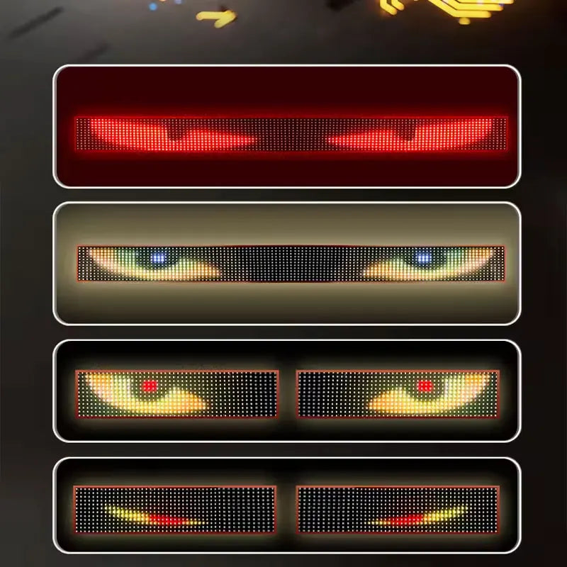 2M Devil's Eyes LED Matrix Panel Lichtfolie – SwissGlanzGarage Ansicht 6