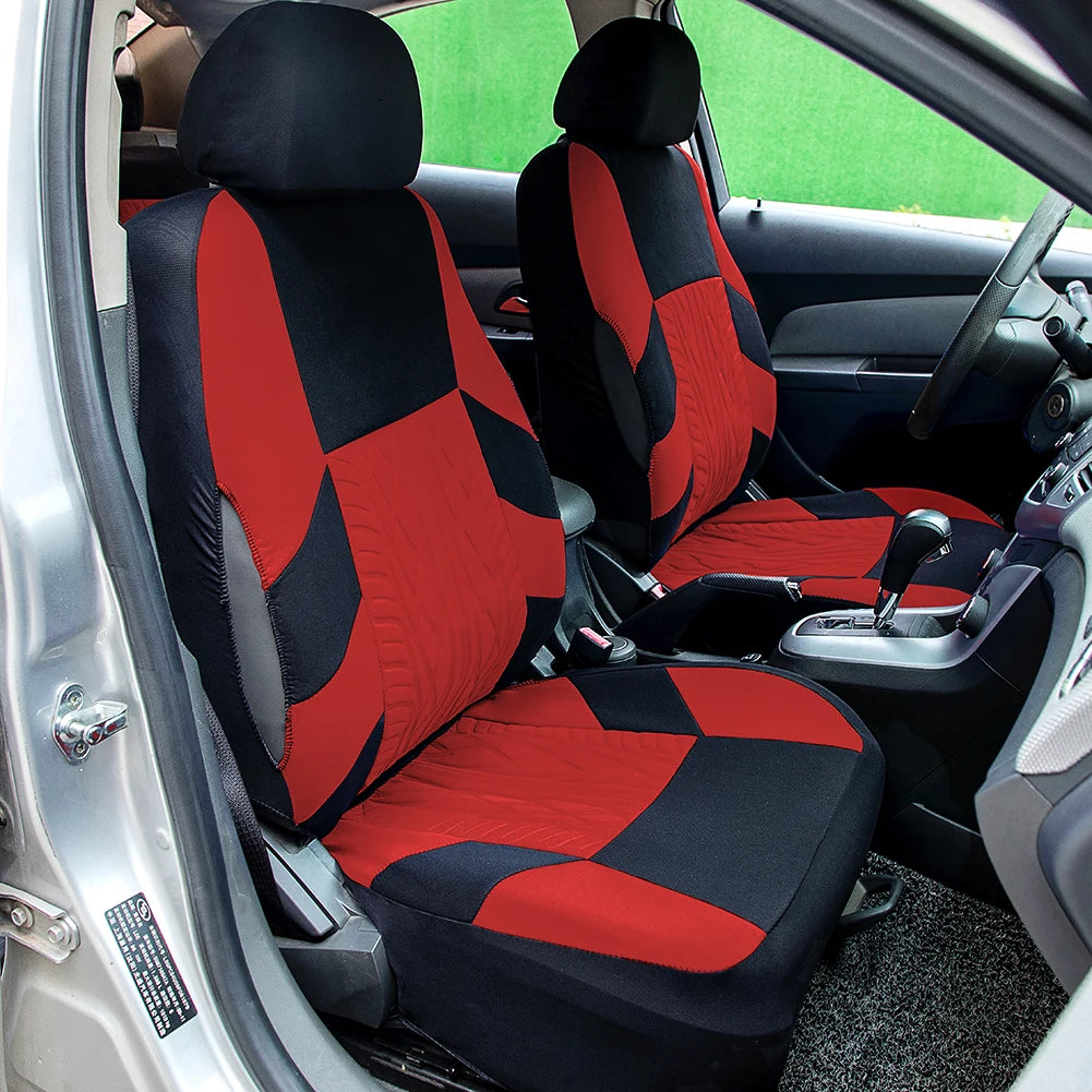 Universal Auto-Sitzbezug Leder-Optik – aus Textil – SwissGlanzGarage Ansicht 4
