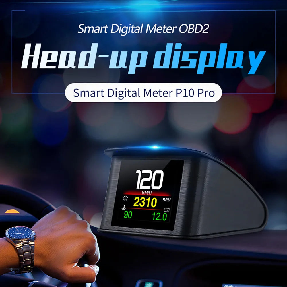 OBD2 Smart Digital Meter P10 PRO – SwissGlanzGarage Ansicht 2