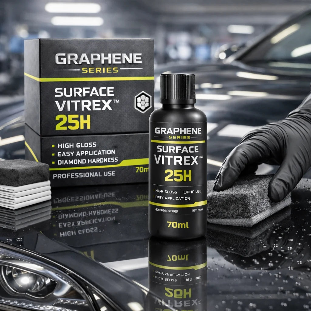 Graphen-Keramikbeschichtung 25H – mit Selbstheilung und UV-Tracking-Technologie für professionelle Autopflege, 10+ Ja...