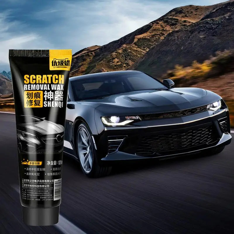 Kratzerentferner für Auto, 120 ml, Farbpolierpaste für Auto, schwarze Fahrzeugfarbe, Polierpaste, professionelle Auto...